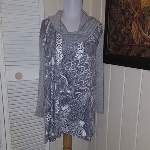 Ruby Rd size XL cowl neck sweater